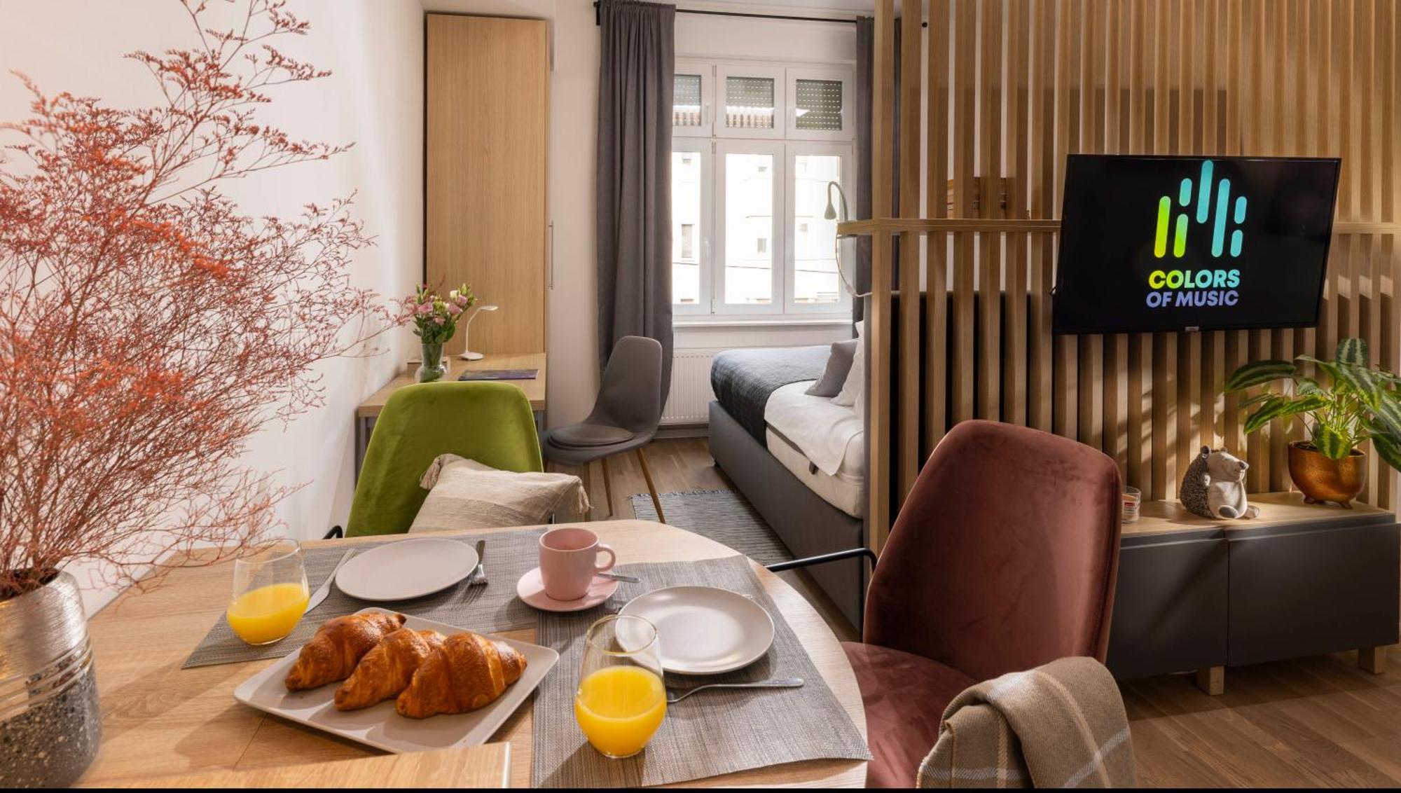Colors Of Music, Zagreb Centre Apartman Kültér fotó